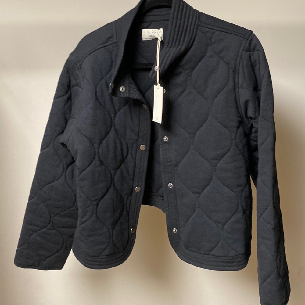 Z supply redwood quilted jacket